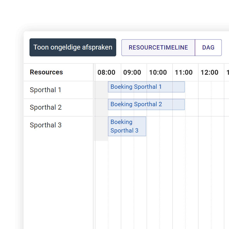 Planning faciliteiten